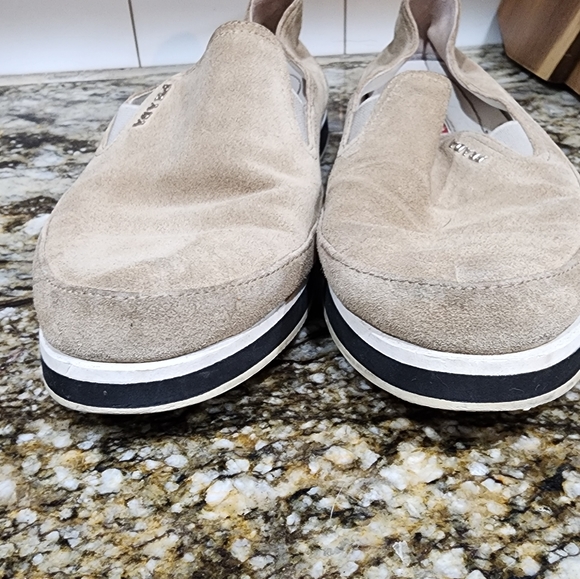 Tan Prada Slip ons - Picture 5 of 8